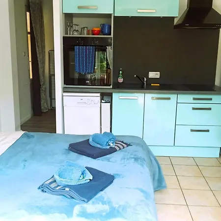 Reve D'azur En Bord De Mer, Avec Piscine Partagee, Parking Barbecue, Draps Inclus A La Nartelle