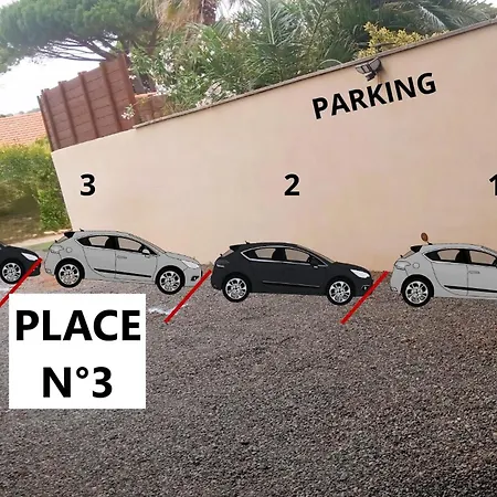Сasa de vacaciones Plage de la Nartelle- Studio 20m2- Piscine partagée - parking - BBQ -calme&détente au Rêve D'Azur à quelques pas de la plage- Check-in 17h-20h maximum