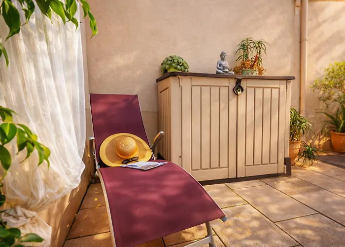 20m2 Cosy Bord De - De La Nartelle- - Piscine Partagee - Parking - Bbq - Draps Inclus * سانت ماكسيم